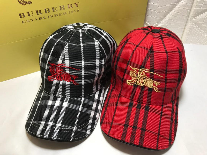 Lifestyle view of Burberry unisex cap