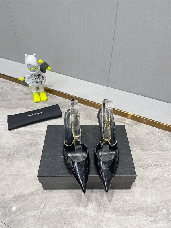 Saint Laurent luxury shoes front view — premium authentic designer style