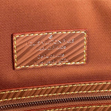  understated carryall bag detail view showing craftsmanship