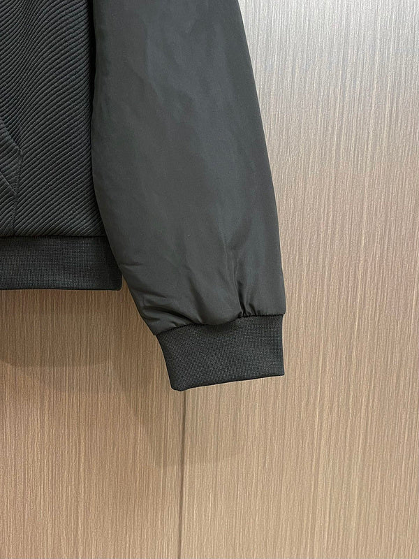 Back view of Louis Vuitton luxury clothing with monogram-inspired silhouette