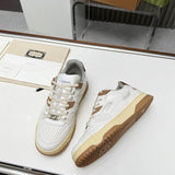 Gucci stone beige luxury sneakers view 8 chunky sole construction