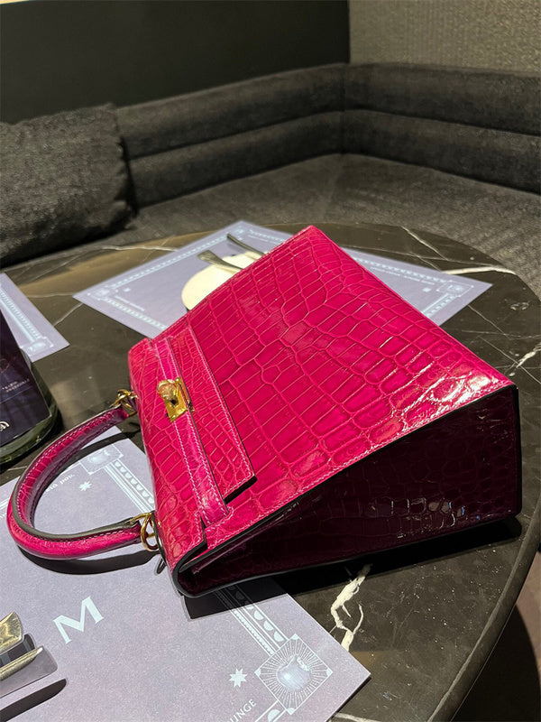 Tailored handbag styled for everyday wear