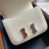Streamlined bag shown from front angle
