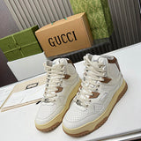 Gucci soft grey luxury sneakers view 11 classic court silhouette