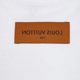 Side profile of Louis Vuitton cotton t-shirt with contemporary cut