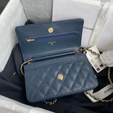 Zivas Charm Polished Finish Fashion Handbag (Considered Detail & Form) – Interior View