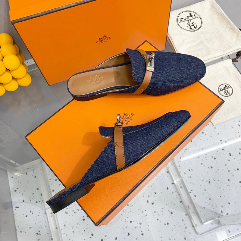 Hermes shoes Style 315 - back heel detail