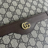 Handle and strap detail of refined sleek women's handbag – women's statement bag