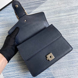 Close-up detail of everyday-luxe polished women's handbag – women's designer-style accessory