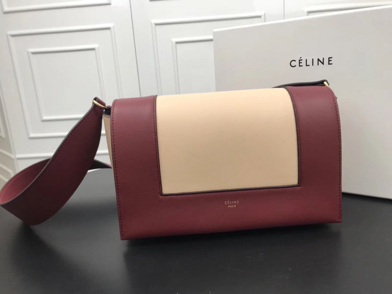 Front view of chic premium women's handbag – women's premium purse
