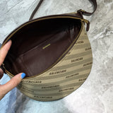 Elegant Faux Leather Handbag - Chic Everyday Appeal | Women's Everyday Carry Handbag #724 - styled full view (image 7) of designer-inspired handbag