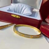 Close-up detail view of Cartier unisex jewelry piece
