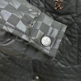 Side profile of Louis Vuitton luxury clothing with streetwear-inspired cut