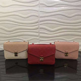 Front view of refined elevated women's handbag – women's everyday handbag