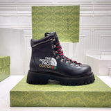 Gucci Casual sneakers in classic monochrome cushioned comfort fit front view