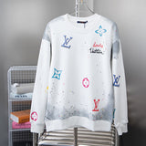 Back view of Louis Vuitton luxury clothing with streetwear-inspired cut