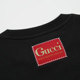 Back view of Gucci luxury clothing with streetwear-inspired cut