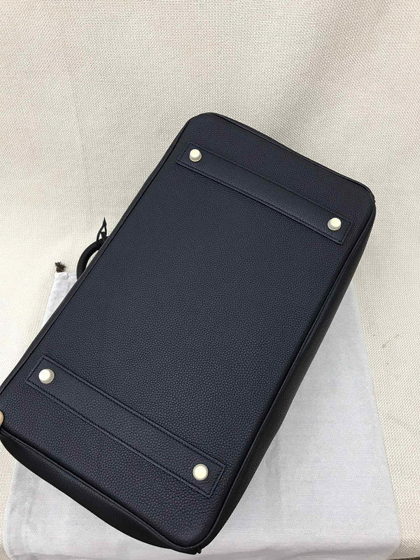 Considered bag shown from front angle