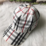 Side view of Burberry unisex cap