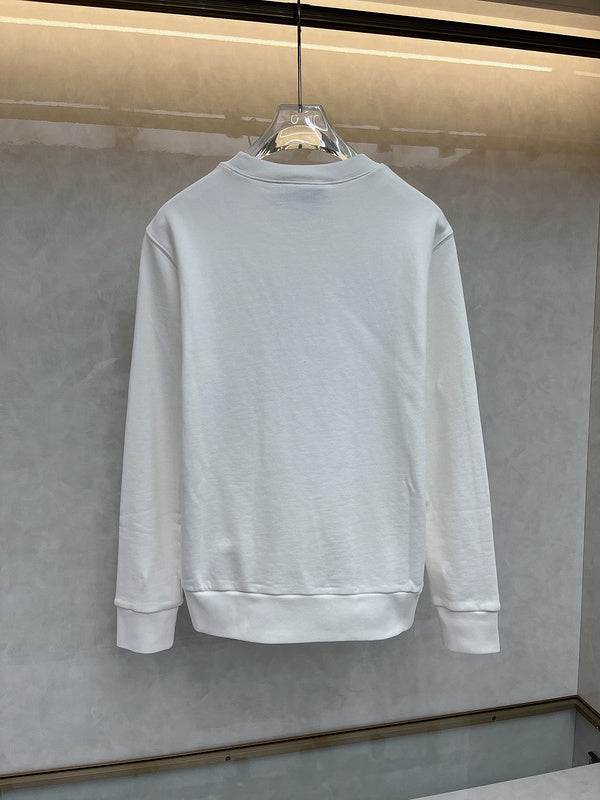 Side profile of Gucci luxury clothing with monogram-inspired silhouette