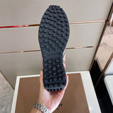 Burberry Black Pointed-Toe Flats - Side Profile View