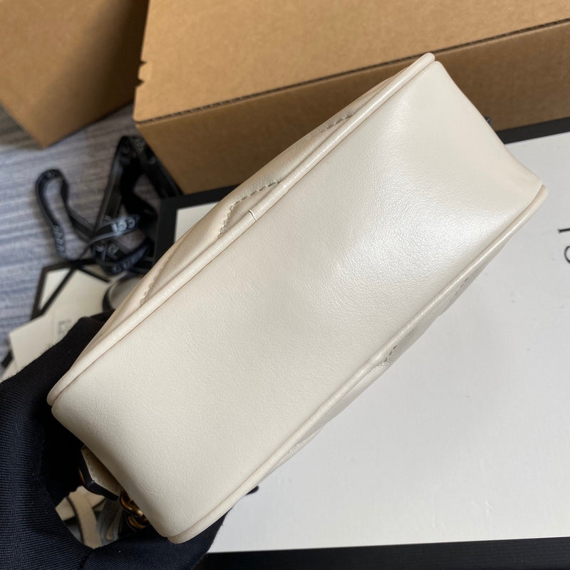 Back view of premium signature women's handbag – women's designer-style accessory