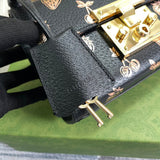 Close-up detail of elevated signature women's handbag – women's designer-style accessory