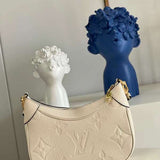 Back view of statement everyday-luxe women's handbag – women's everyday handbag