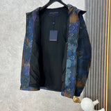 Side profile of Louis Vuitton luxury clothing with runway-inspired design