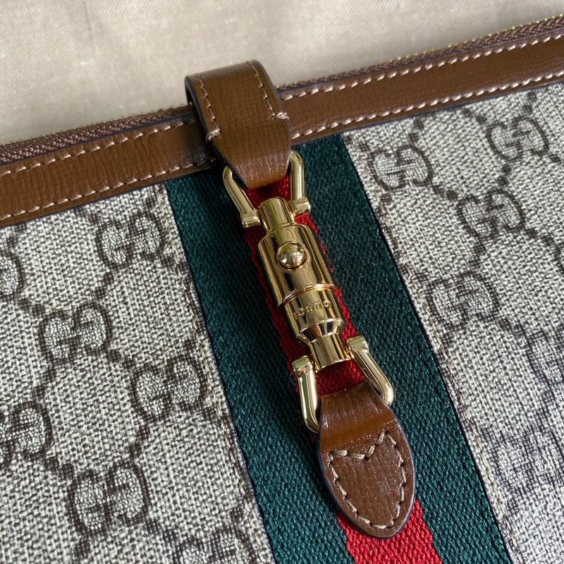 Back view of structured sleek women's handbag – women's luxury handbag