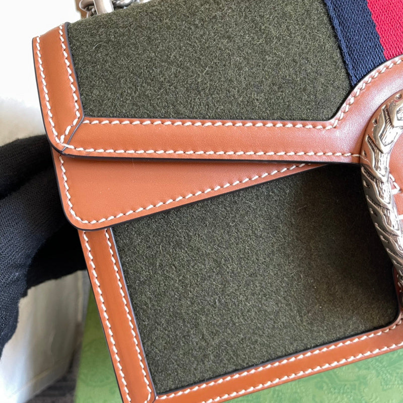 Interior view of chic sleek women's handbag – women's designer-style accessory
