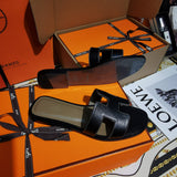 Hermes sandals Style 076 - styled lifestyle view