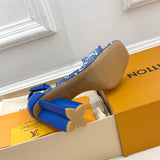 Louis Vuitton Tan High-Top Sneakers - Studio Shot
