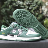 Nike sneakers detailed view showing premium designer craftsmanship