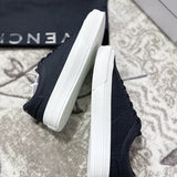 Givenchy Red Chunky Platform Sneakers - Lifestyle Styling Shot