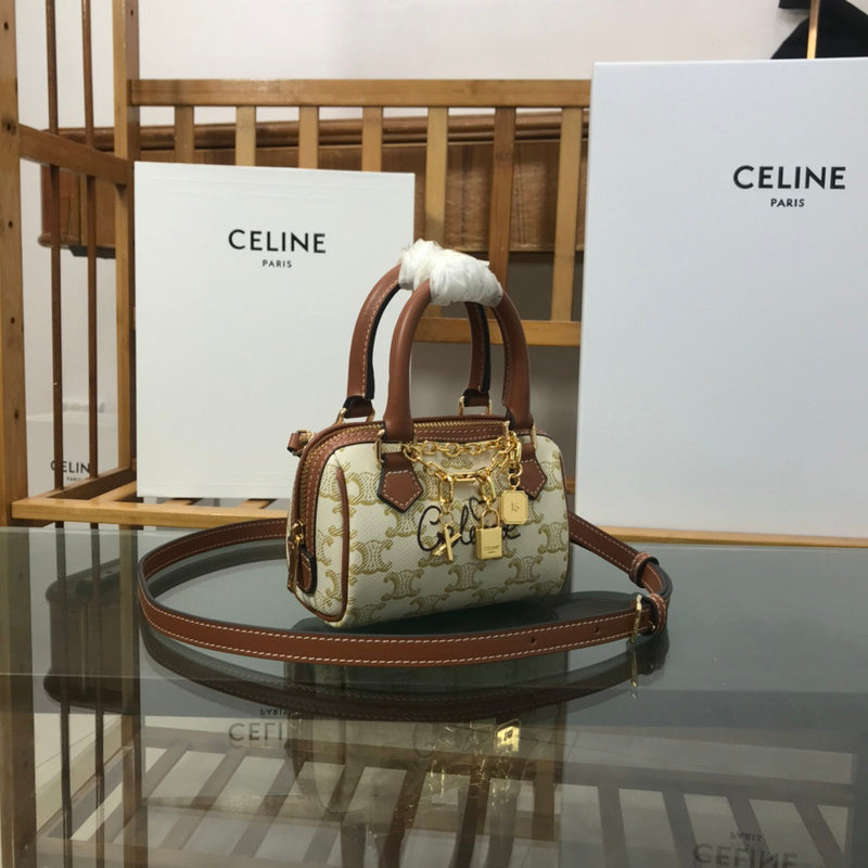 Interior view of chic statement women's handbag – women's luxury handbag