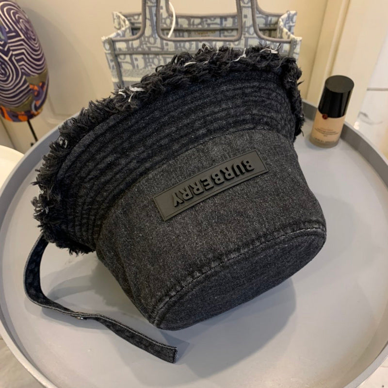 Front view of Burberry unisex cap