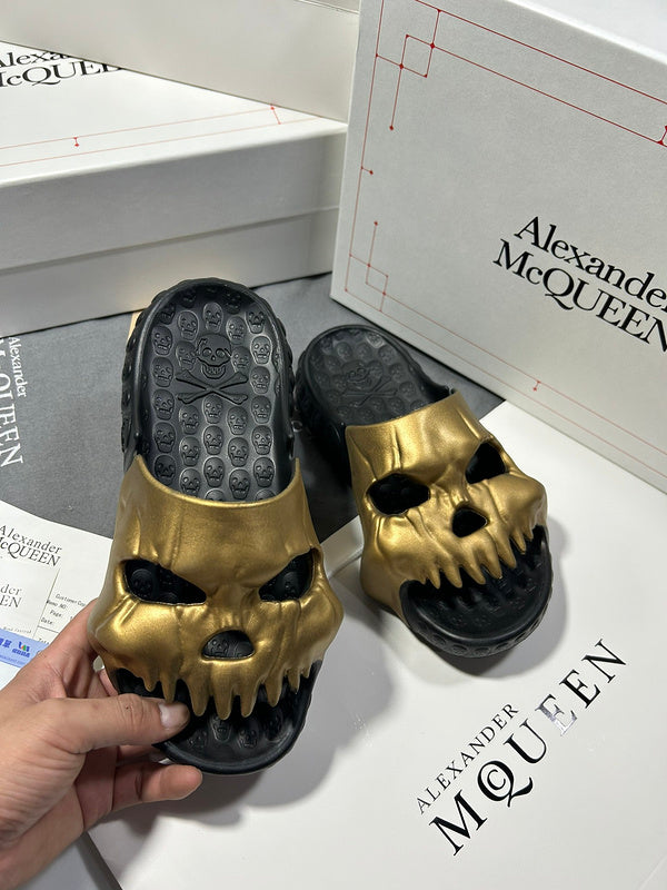 Alexander McQueen Camel Classic Ballet Flats - Sole Detail View