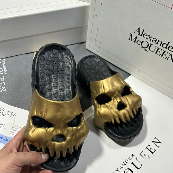 Alexander McQueen Camel Classic Ballet Flats - Sole Detail View