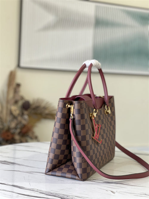 contemporary handbag detail view showing craftsmanship