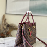  contemporary handbag detail view showing craftsmanship