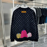 Side profile of Louis Vuitton luxury clothing with tailored silhouette