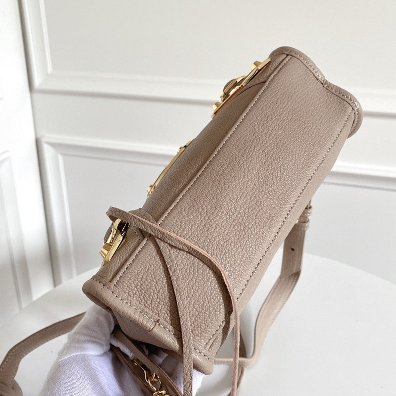 Zivas Charm Refined Everyday Style Statement Handbag (Signature Shape & Finish) – Interior View