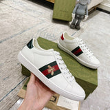 Gucci two-tone luxury sneakers view 8 breathable knit upper