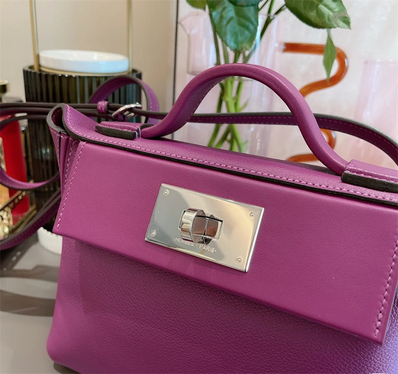 Close-up detail of versatile bag design
