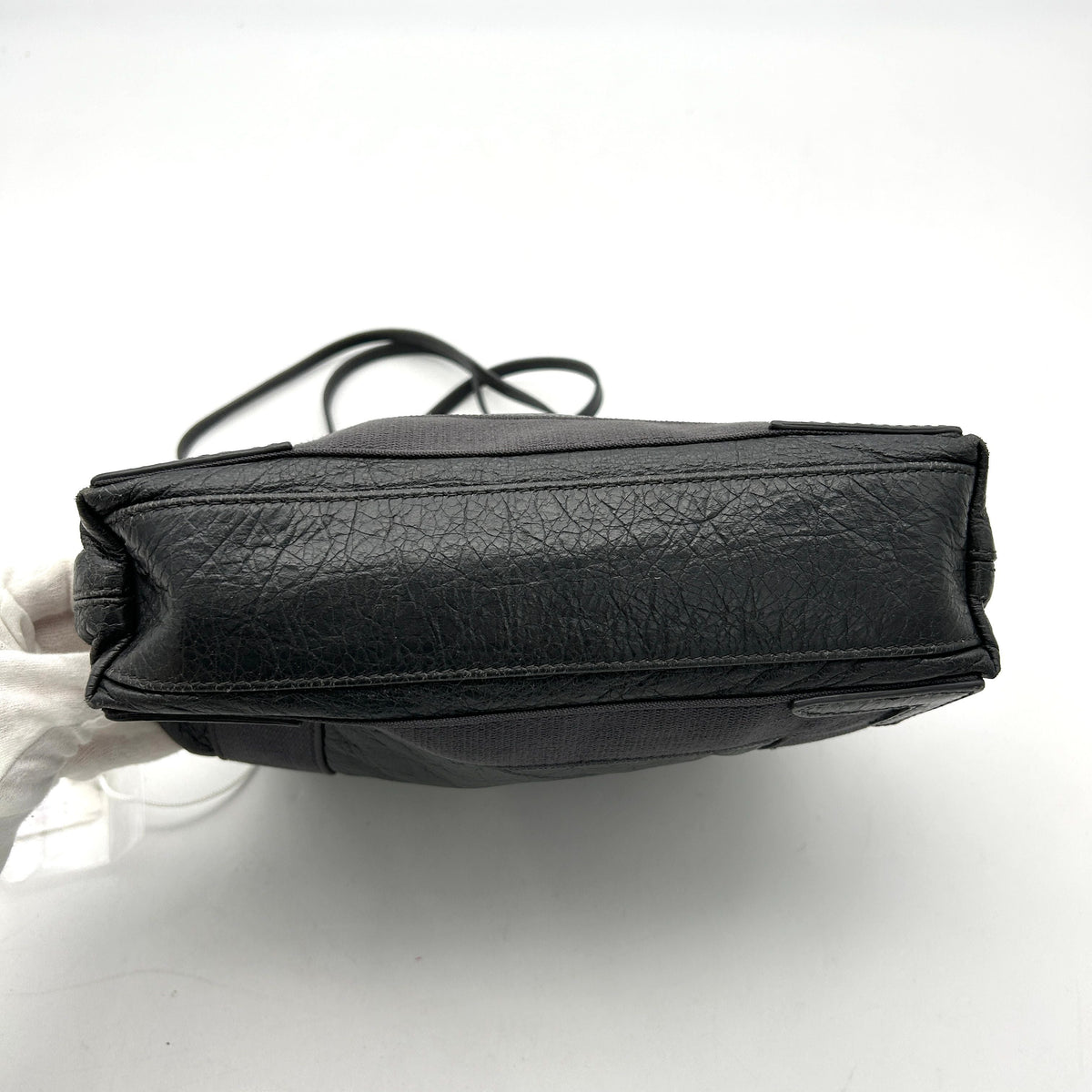 Balenciaga Agneau XS Cabas Tote Anthracite | Luxury Canvas Tote Bag