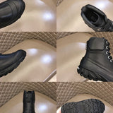 Modern Premium Synthetic Leather Shoes - Refined Silhouette | Women's Everyday Fashion Shoes #1288 - side angle view (image 2) of designer-inspired shoes