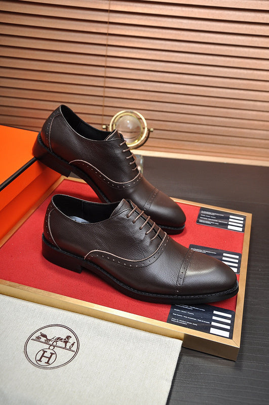 Hermes shoes Style 075 - back heel detail