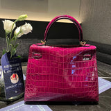 Elegant bag shown from front angle