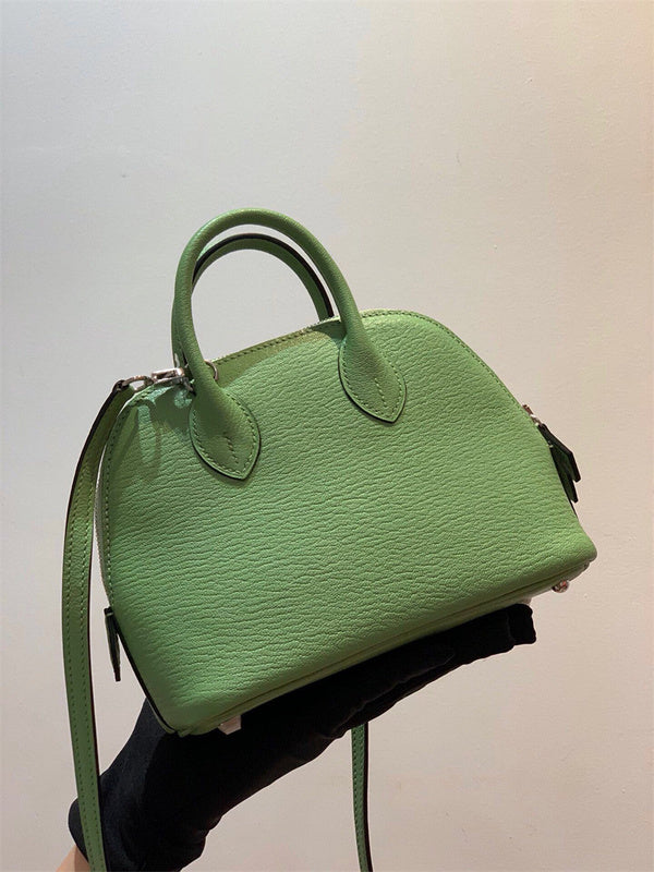  streamlined satchel styled with outfit